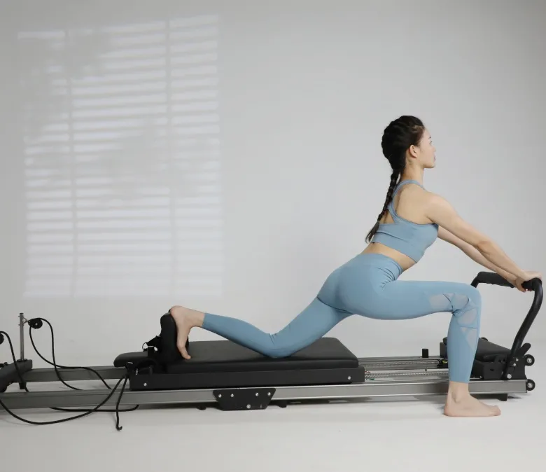 WAVAR® Exclusive Design Patent Aluminium Alliage pliant Pilates Réformateur