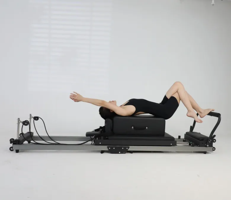 WAVAR® Exclusive Design Patent Aluminium Alliage pliant Pilates Réformateur