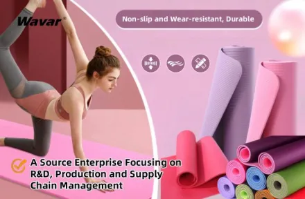 Pourquoi les tapis de yoga Wavar® TPE et NBR sont le premier choix pour les acheteurs en gros