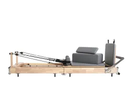 Balance corporelle en bois pliant Pilates réformateur de lit de base