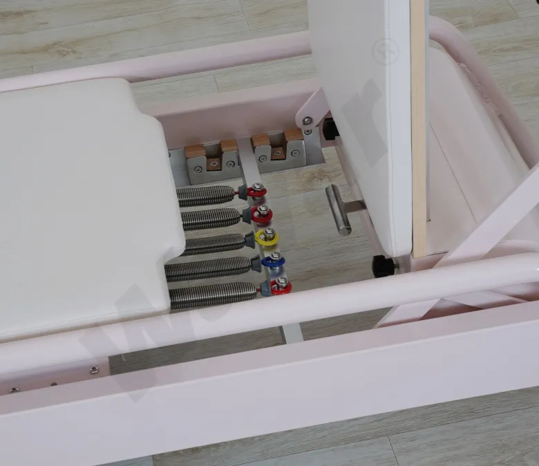 NOUVEAU ROSE SEAKE PILATES RETOYER avec barre de pied intégrée