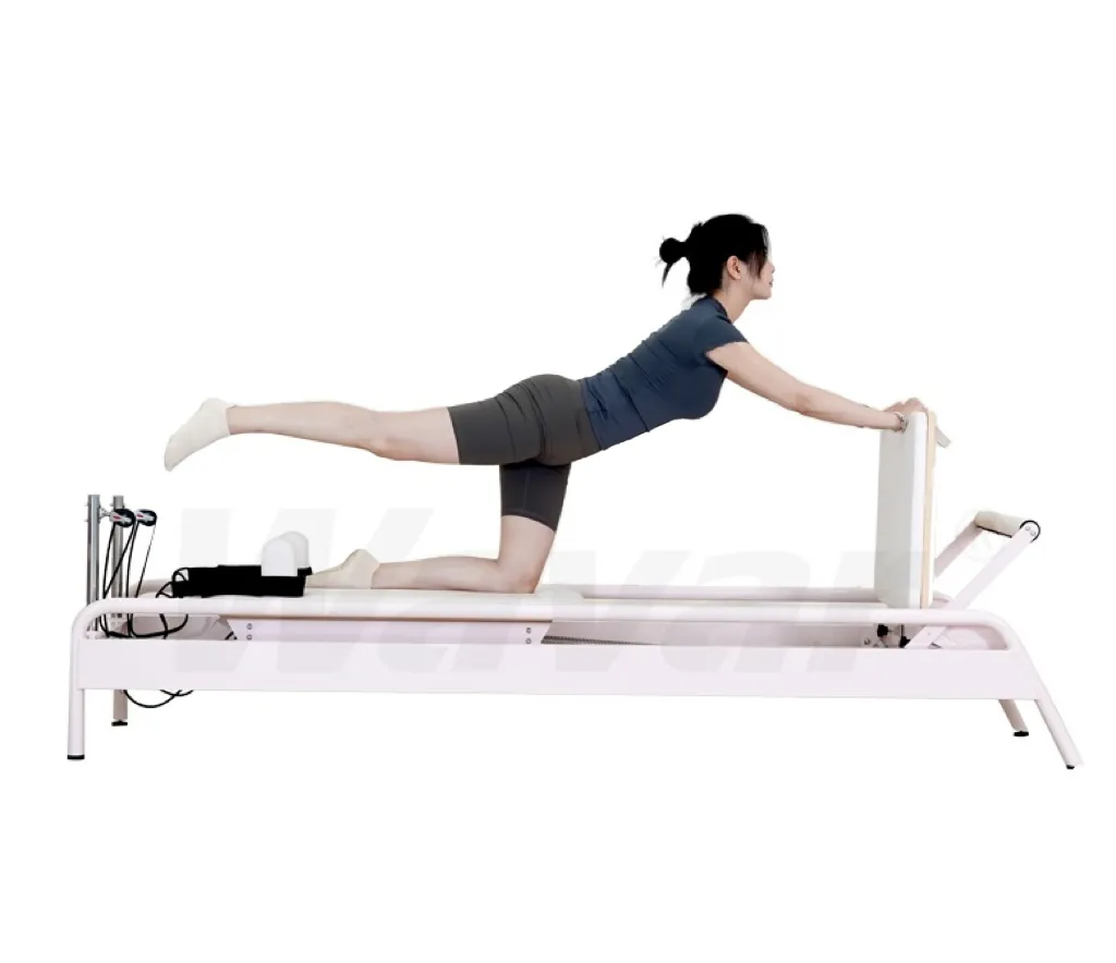 NOUVEAU ROSE SEAKE PILATES RETOYER avec barre de pied intégrée