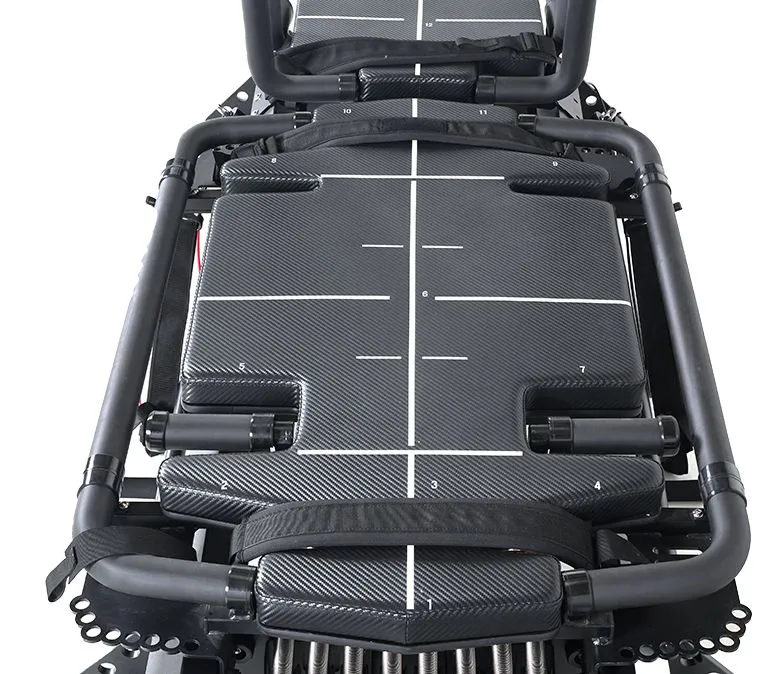 Grande machine de réformatrice Pilates de poignée non rotante
