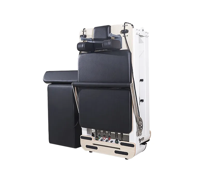 Reformer Pilates Pliable En Aluminium Blanc À Vendre