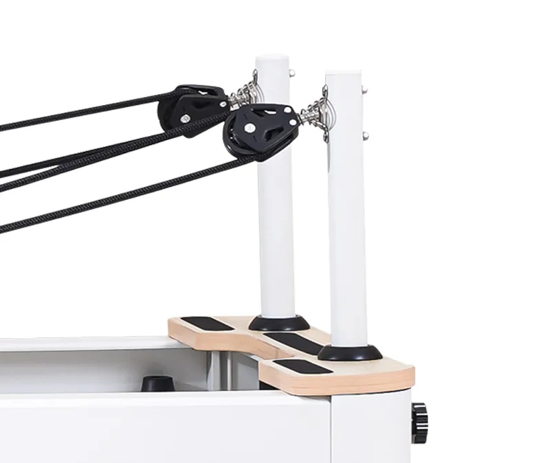 Reformer Pilates Pliable En Aluminium Blanc À Vendre