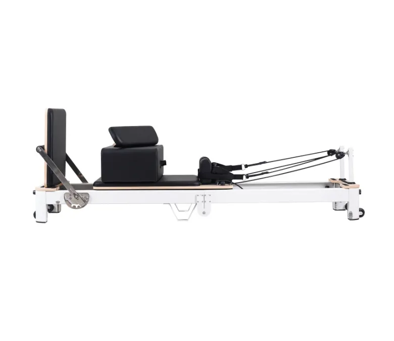 Reformer Pilates Pliable En Aluminium Blanc À Vendre
