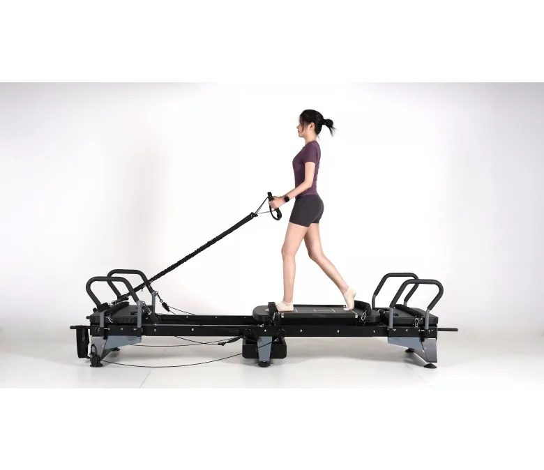 Grande machine multifonctionnelle de reformage Pilates avec boîte de rangement