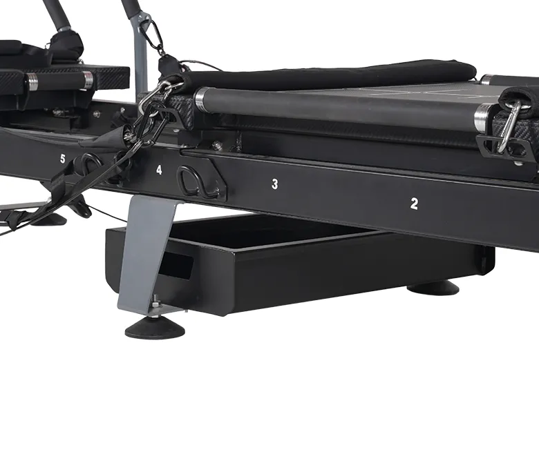 Grande machine multifonctionnelle de reformage Pilates avec boîte de rangement