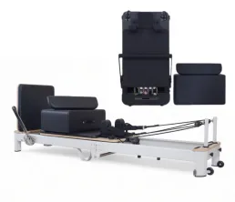 Reformer Pilates Pliable En Aluminium Blanc &Agrave; Vendre