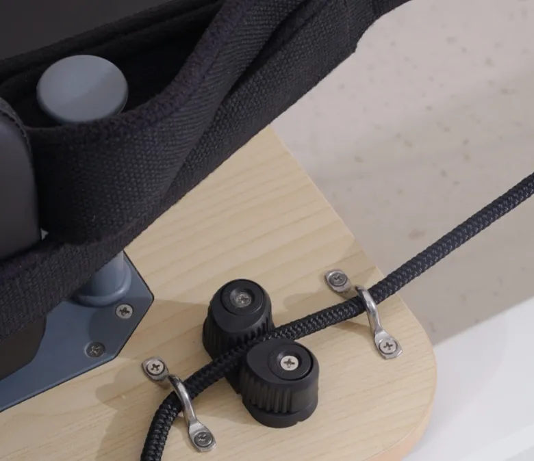 Reformer Pilates Pliable En Aluminium Blanc À Vendre