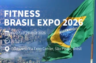 Wavar exposera au FITNESS BRASIL EXPO 2026 à São Paulo | Visitez-nous au stand J12.2.3
