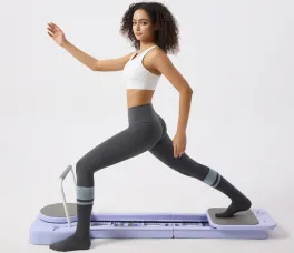 Planche de Pilates pliante multifonctionnelle à résistance réglable, vente en gros