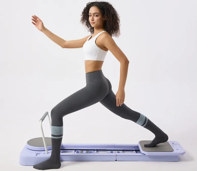 Planche de Pilates pliante multifonctionnelle à résistance réglable, vente en gros