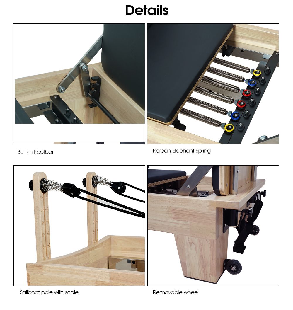 Nouveau réformateur de chêne mauvais avec une barre de pied intégrée