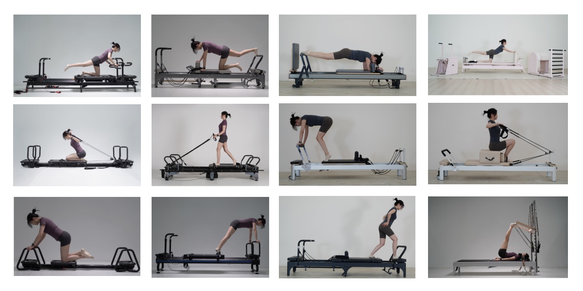 Grande machine de réformatrice de Pilates multifonctionnels