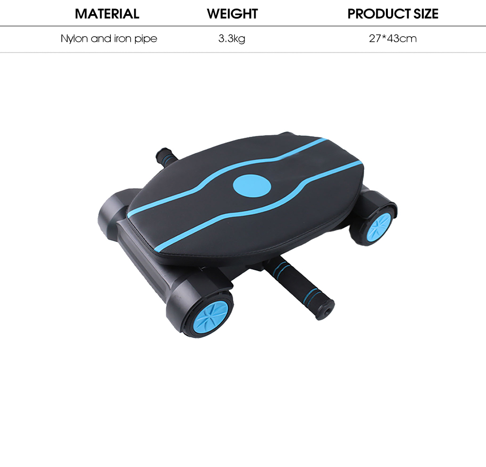 Roue abdominale à quatre roues