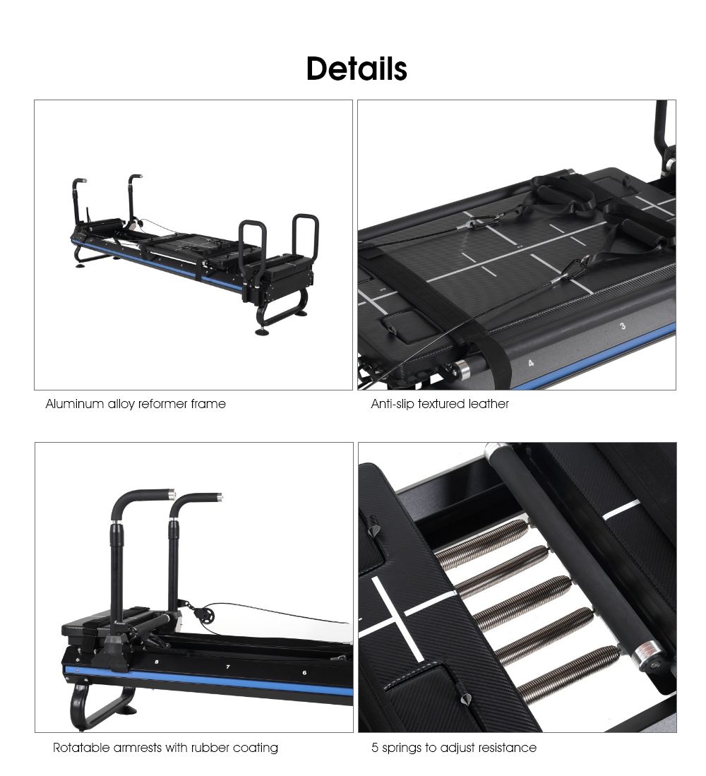 Vase Blue Large Pilates Reformer Equipment Vase Blue Large Pilates Reformer Equipment