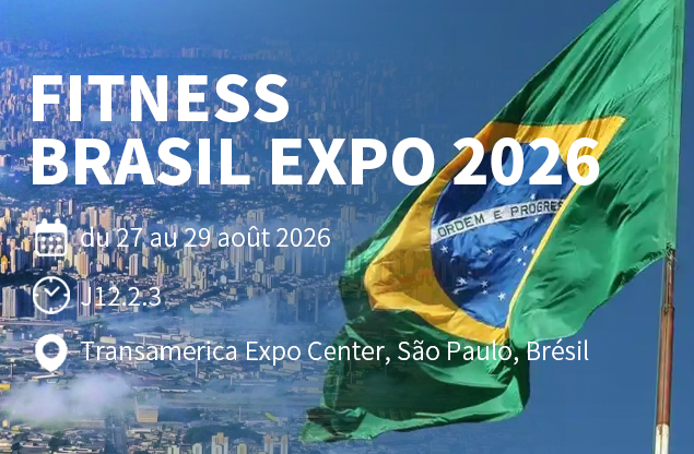 Wavar exposera au FITNESS BRASIL EXPO 2026 à São Paulo | Visitez-nous au stand J12.2.3